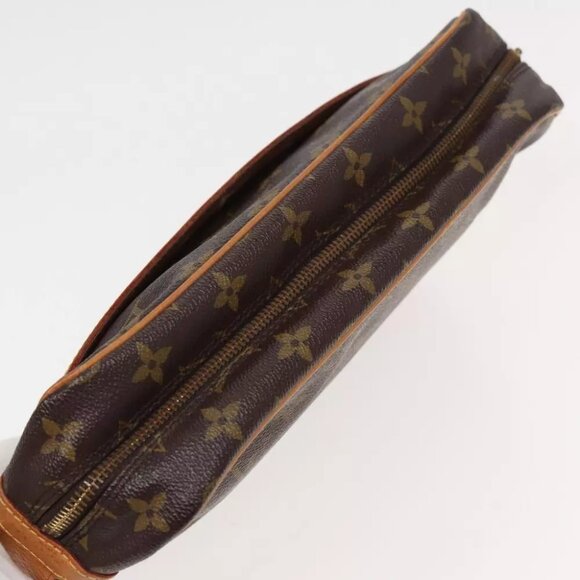 authenticity guaranteed LOUIS VUITTON Monogram Compiegne Clutch Bag - Picture 5 of 16